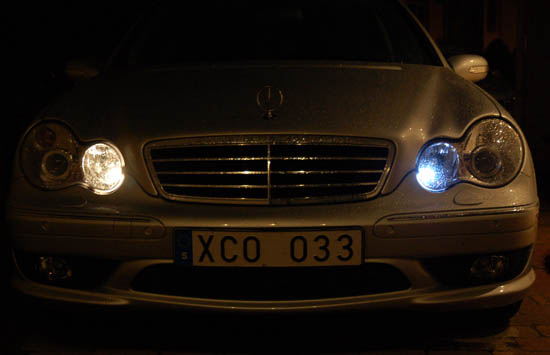 LED Standlicht am W211 facelift